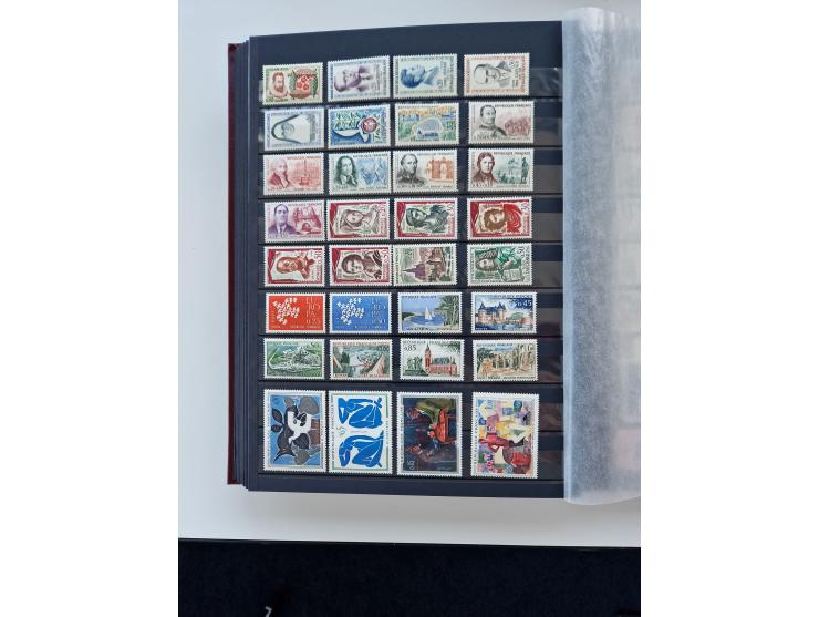 1849/1999 (ca.), mint never hinged/unused and used collection, incl. Postage Dues and French Colonies, some duplicates and a 