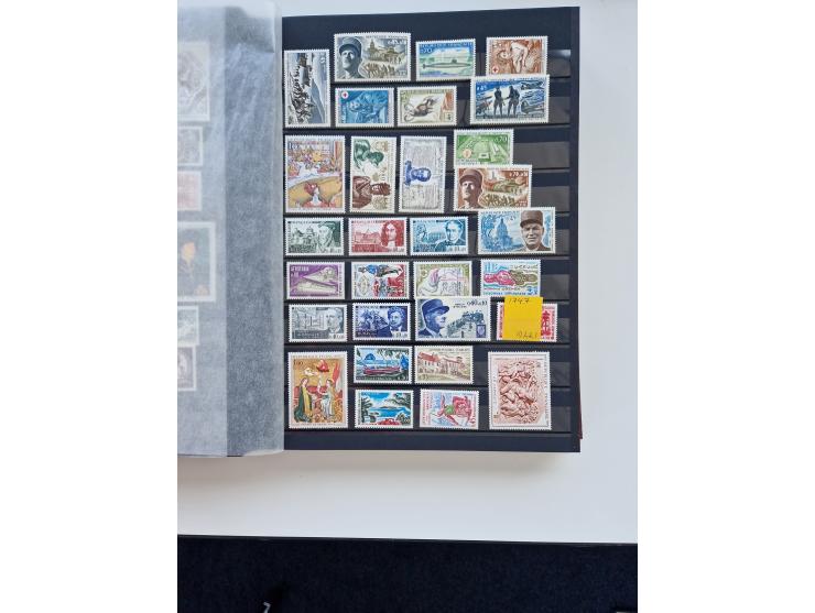 1849/1999 (ca.), mint never hinged/unused and used collection, incl. Postage Dues and French Colonies, some duplicates and a 