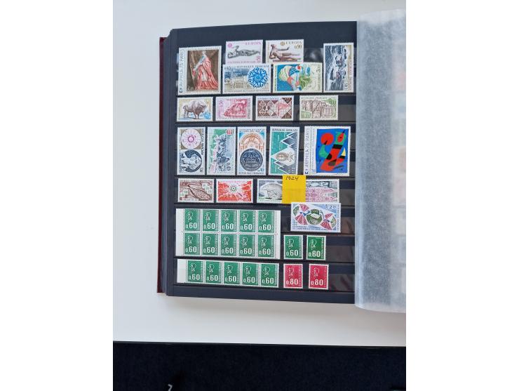 1849/1999 (ca.), mint never hinged/unused and used collection, incl. Postage Dues and French Colonies, some duplicates and a 