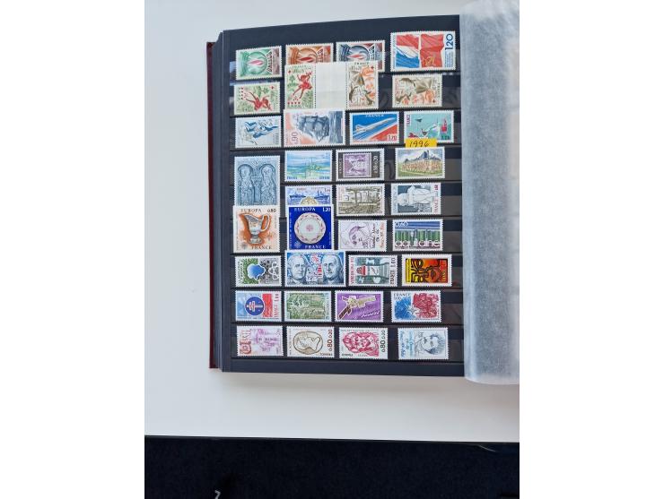 1849/1999 (ca.), mint never hinged/unused and used collection, incl. Postage Dues and French Colonies, some duplicates and a 