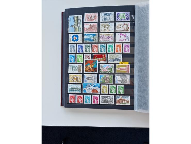 1849/1999 (ca.), mint never hinged/unused and used collection, incl. Postage Dues and French Colonies, some duplicates and a 