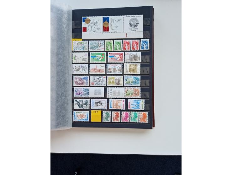 1849/1999 (ca.), mint never hinged/unused and used collection, incl. Postage Dues and French Colonies, some duplicates and a 