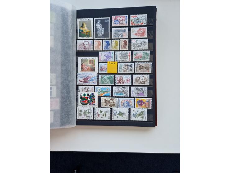 1849/1999 (ca.), mint never hinged/unused and used collection, incl. Postage Dues and French Colonies, some duplicates and a 