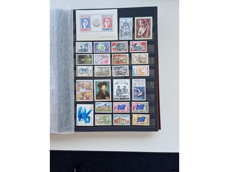 1849/1999 (ca.), mint never hinged/unused and used collection, incl. Postage Dues and French Colonies, some duplicates and a 