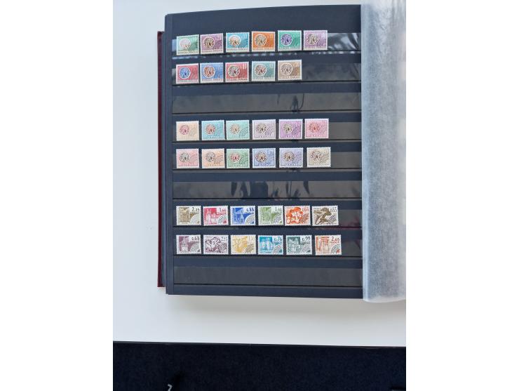 1849/1999 (ca.), mint never hinged/unused and used collection, incl. Postage Dues and French Colonies, some duplicates and a 