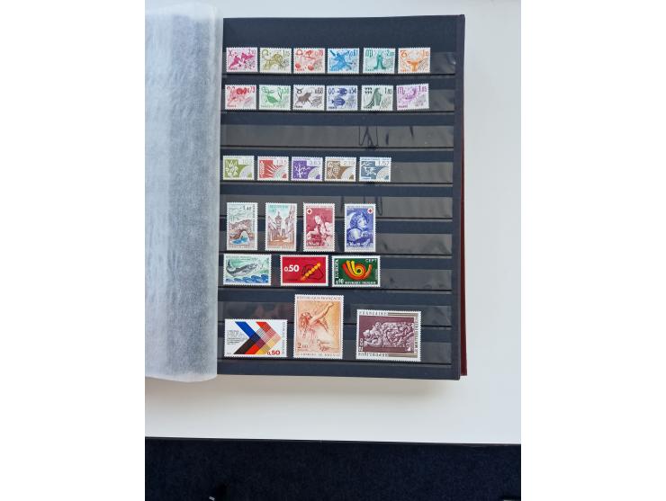 1849/1999 (ca.), mint never hinged/unused and used collection, incl. Postage Dues and French Colonies, some duplicates and a 