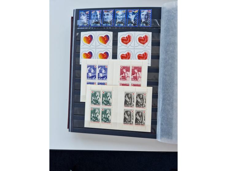 1849/1999 (ca.), mint never hinged/unused and used collection, incl. Postage Dues and French Colonies, some duplicates and a 