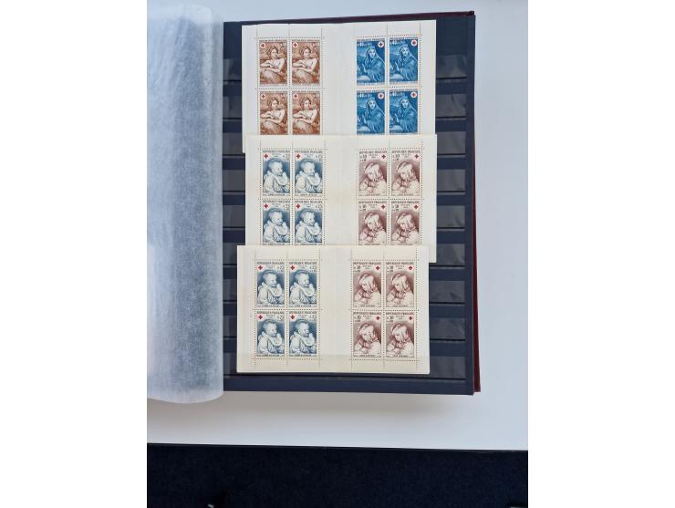 1849/1999 (ca.), mint never hinged/unused and used collection, incl. Postage Dues and French Colonies, some duplicates and a 