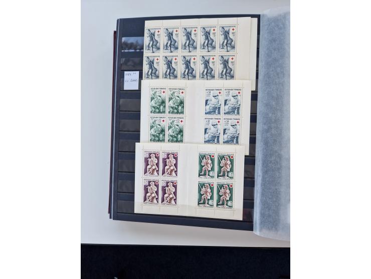 1849/1999 (ca.), mint never hinged/unused and used collection, incl. Postage Dues and French Colonies, some duplicates and a 