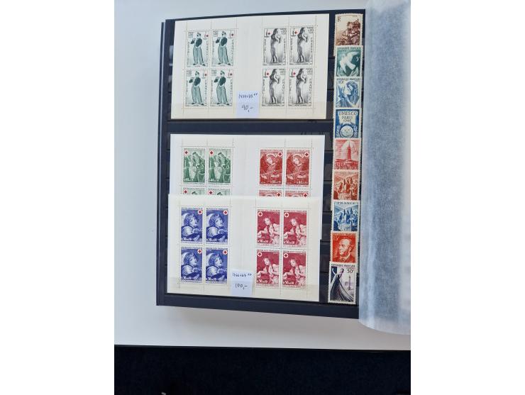 1849/1999 (ca.), mint never hinged/unused and used collection, incl. Postage Dues and French Colonies, some duplicates and a 