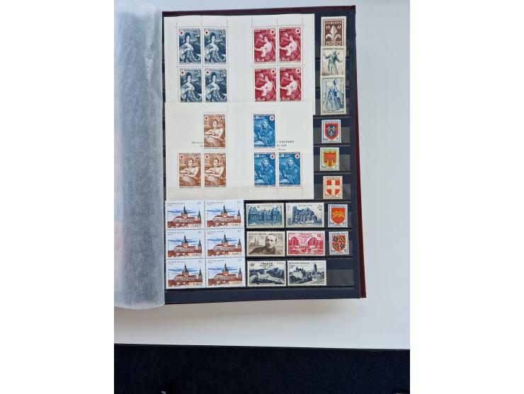 1849/1999 (ca.), mint never hinged/unused and used collection, incl. Postage Dues and French Colonies, some duplicates and a 