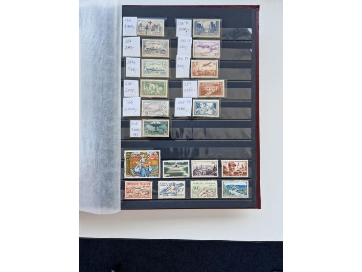 1849/1999 (ca.), mint never hinged/unused and used collection, incl. Postage Dues and French Colonies, some duplicates and a 