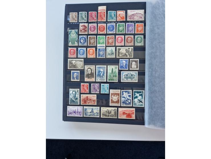 1849/1999 (ca.), mint never hinged/unused and used collection, incl. Postage Dues and French Colonies, some duplicates and a 