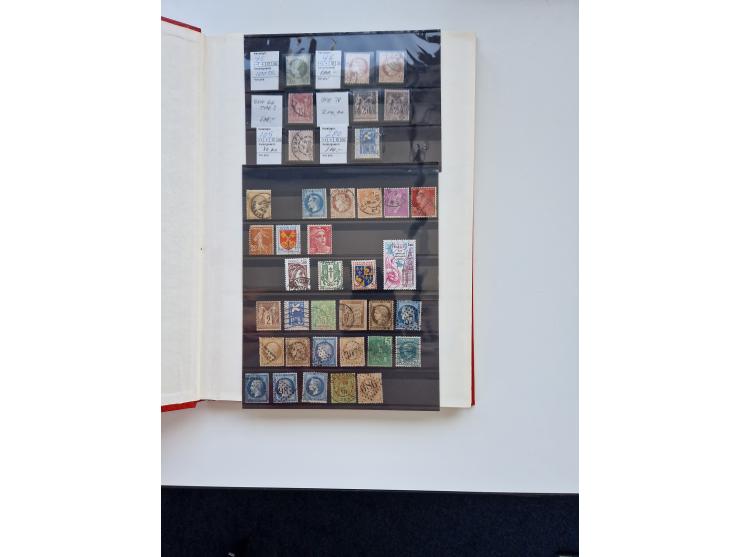 1849/1999 (ca.), mint never hinged/unused and used collection, incl. Postage Dues and French Colonies, some duplicates and a 