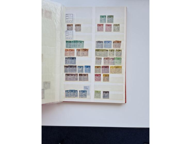 1849/1999 (ca.), mint never hinged/unused and used collection, incl. Postage Dues and French Colonies, some duplicates and a 