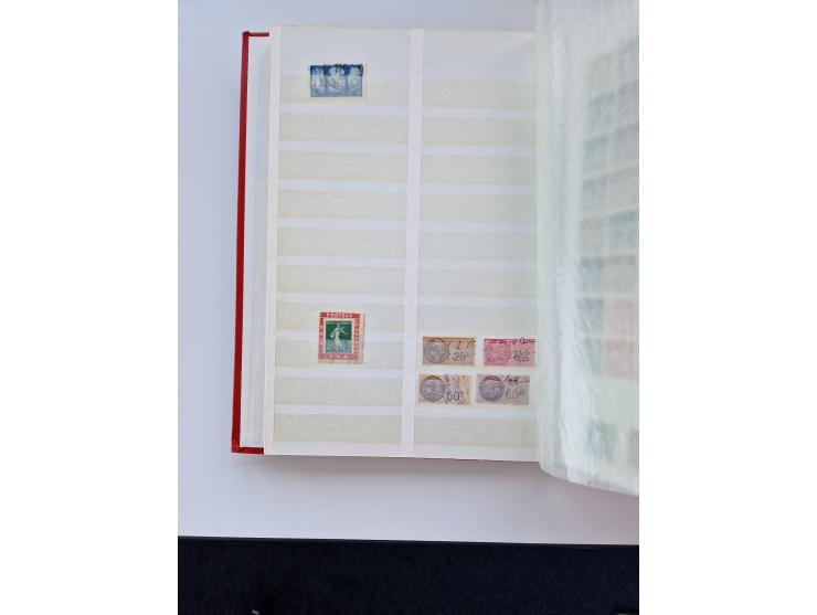 1849/1999 (ca.), mint never hinged/unused and used collection, incl. Postage Dues and French Colonies, some duplicates and a 