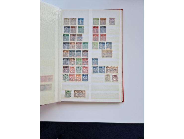 1849/1999 (ca.), mint never hinged/unused and used collection, incl. Postage Dues and French Colonies, some duplicates and a 