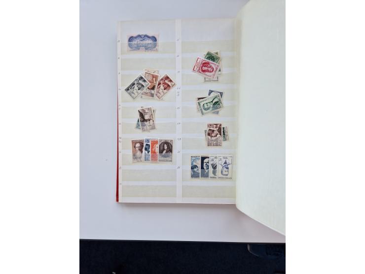 1849/1999 (ca.), mint never hinged/unused and used collection, incl. Postage Dues and French Colonies, some duplicates and a 