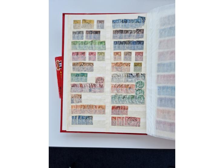 1849/1999 (ca.), mint never hinged/unused and used collection, incl. Postage Dues and French Colonies, some duplicates and a 