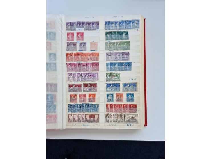 1849/1999 (ca.), mint never hinged/unused and used collection, incl. Postage Dues and French Colonies, some duplicates and a 