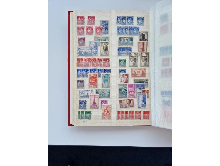 1849/1999 (ca.), mint never hinged/unused and used collection, incl. Postage Dues and French Colonies, some duplicates and a 