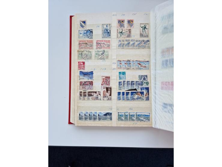 1849/1999 (ca.), mint never hinged/unused and used collection, incl. Postage Dues and French Colonies, some duplicates and a 