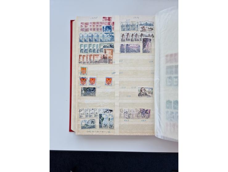 1849/1999 (ca.), mint never hinged/unused and used collection, incl. Postage Dues and French Colonies, some duplicates and a 