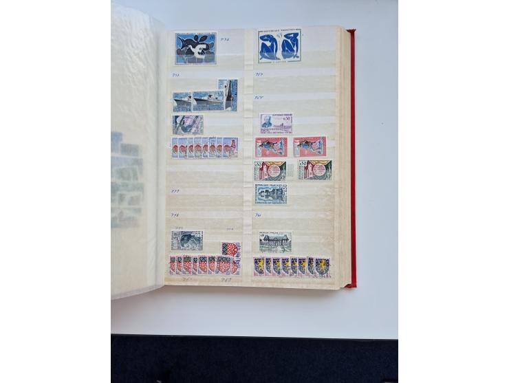 1849/1999 (ca.), mint never hinged/unused and used collection, incl. Postage Dues and French Colonies, some duplicates and a 