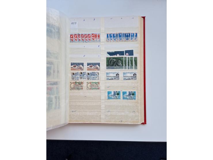 1849/1999 (ca.), mint never hinged/unused and used collection, incl. Postage Dues and French Colonies, some duplicates and a 