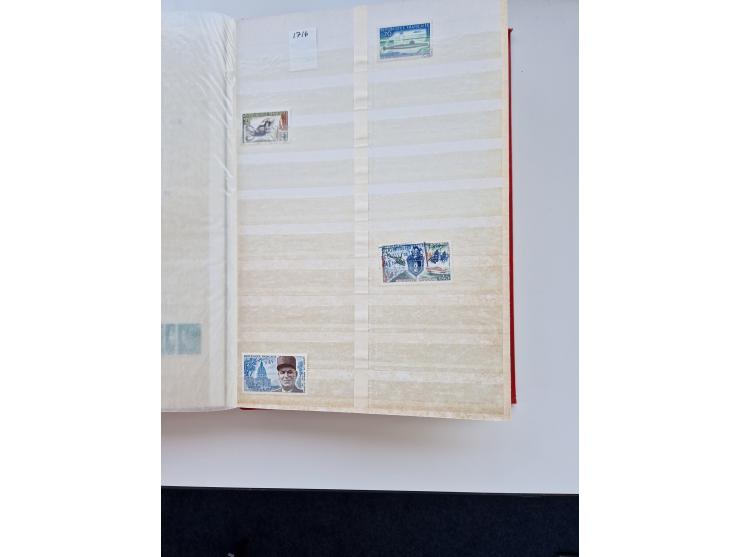 1849/1999 (ca.), mint never hinged/unused and used collection, incl. Postage Dues and French Colonies, some duplicates and a 