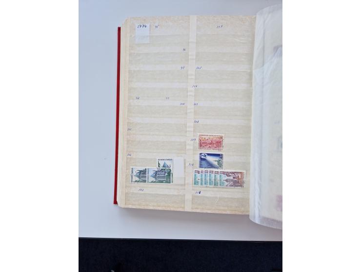 1849/1999 (ca.), mint never hinged/unused and used collection, incl. Postage Dues and French Colonies, some duplicates and a 