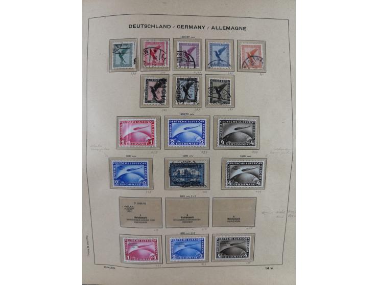 1840/1945, in den Hauptnummern fast komplette ungebrauchte und gestempelte Sammlung Deutsches Reich inkl. Dienstmarken ab Alt