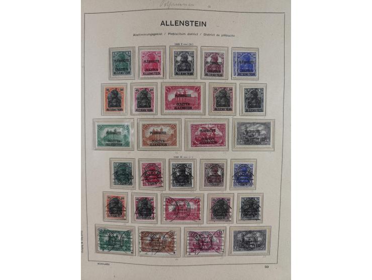 1840/1945, in den Hauptnummern fast komplette ungebrauchte und gestempelte Sammlung Deutsches Reich inkl. Dienstmarken ab Alt