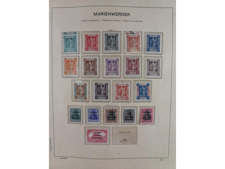 1840/1945, in den Hauptnummern fast komplette ungebrauchte und gestempelte Sammlung Deutsches Reich inkl. Dienstmarken ab Alt