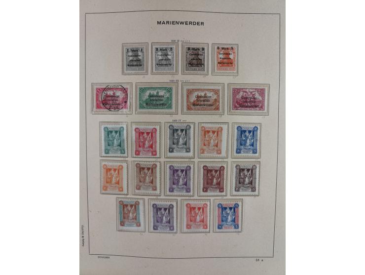 1840/1945, in den Hauptnummern fast komplette ungebrauchte und gestempelte Sammlung Deutsches Reich inkl. Dienstmarken ab Alt