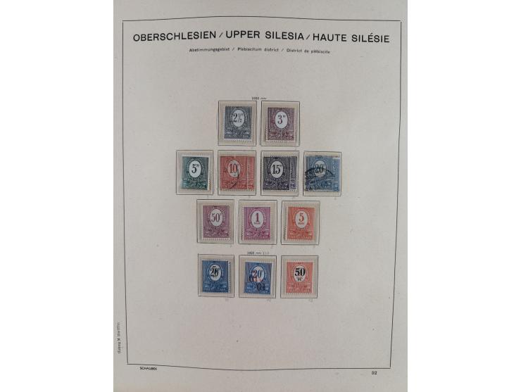 1840/1945, in den Hauptnummern fast komplette ungebrauchte und gestempelte Sammlung Deutsches Reich inkl. Dienstmarken ab Alt