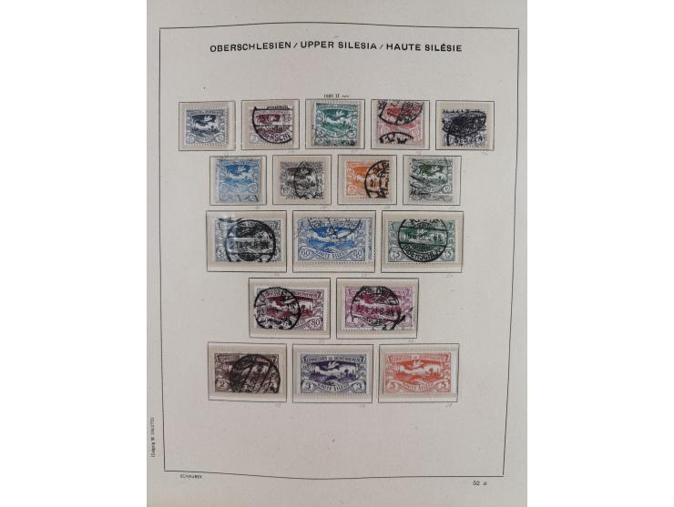 1840/1945, in den Hauptnummern fast komplette ungebrauchte und gestempelte Sammlung Deutsches Reich inkl. Dienstmarken ab Alt