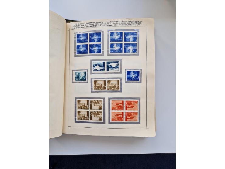 Yugoslavia and Croatia: 1919/44, unused and used old collection, partly specialized with multiples and varieties, some items 