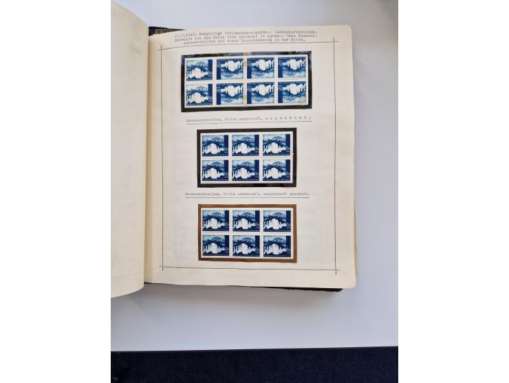 Yugoslavia and Croatia: 1919/44, unused and used old collection, partly specialized with multiples and varieties, some items 