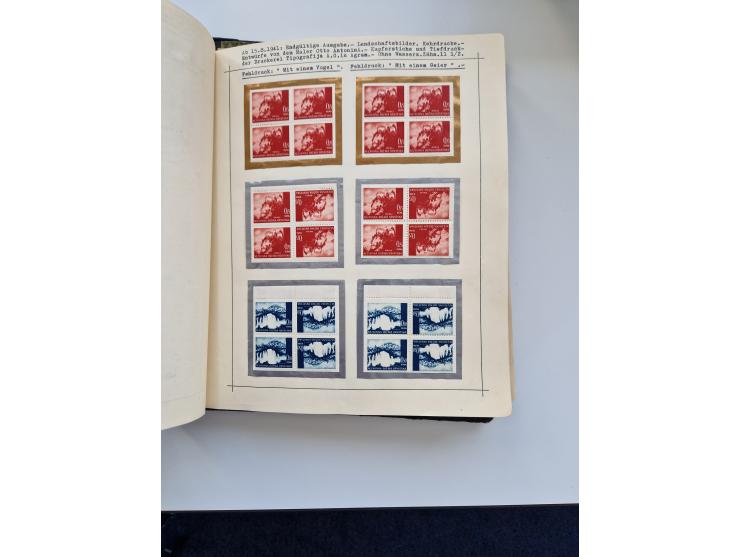 Yugoslavia and Croatia: 1919/44, unused and used old collection, partly specialized with multiples and varieties, some items 