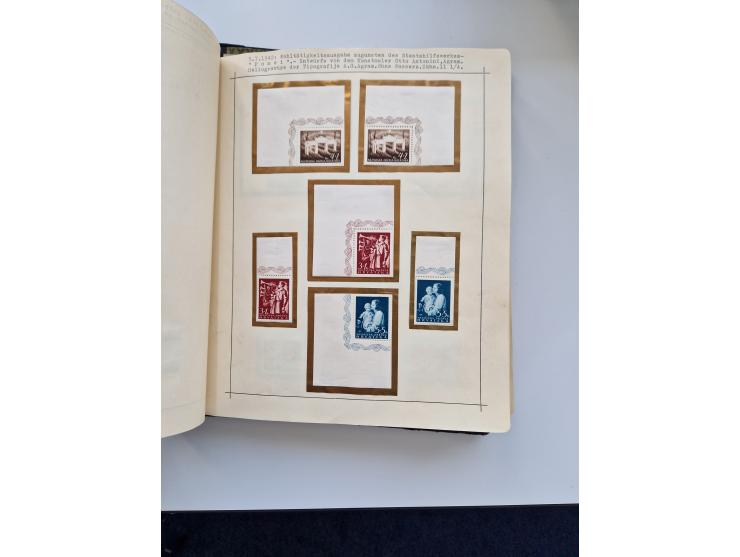 Yugoslavia and Croatia: 1919/44, unused and used old collection, partly specialized with multiples and varieties, some items 