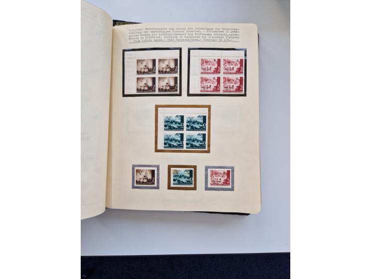 Yugoslavia and Croatia: 1919/44, unused and used old collection, partly specialized with multiples and varieties, some items 