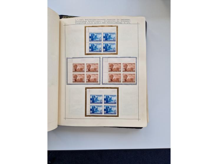 Yugoslavia and Croatia: 1919/44, unused and used old collection, partly specialized with multiples and varieties, some items 