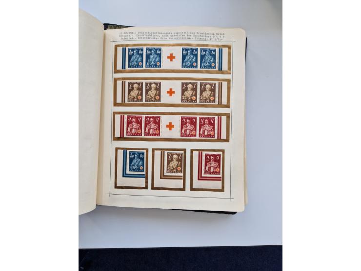 Yugoslavia and Croatia: 1919/44, unused and used old collection, partly specialized with multiples and varieties, some items 