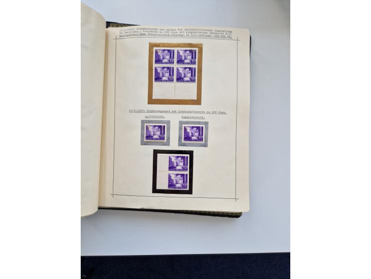 Yugoslavia and Croatia: 1919/44, unused and used old collection, partly specialized with multiples and varieties, some items 