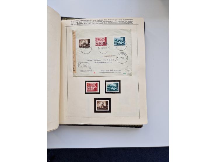 Yugoslavia and Croatia: 1919/44, unused and used old collection, partly specialized with multiples and varieties, some items 
