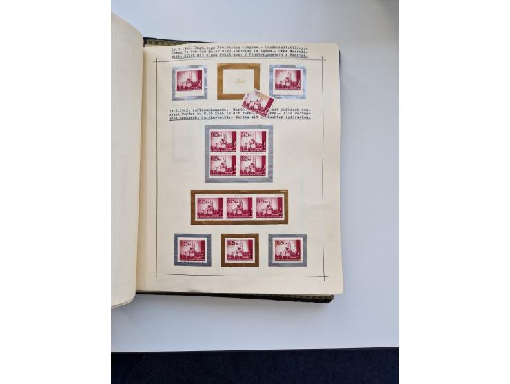 Yugoslavia and Croatia: 1919/44, unused and used old collection, partly specialized with multiples and varieties, some items 