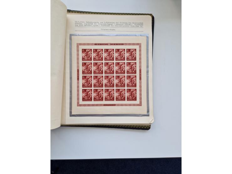 Yugoslavia and Croatia: 1919/44, unused and used old collection, partly specialized with multiples and varieties, some items 