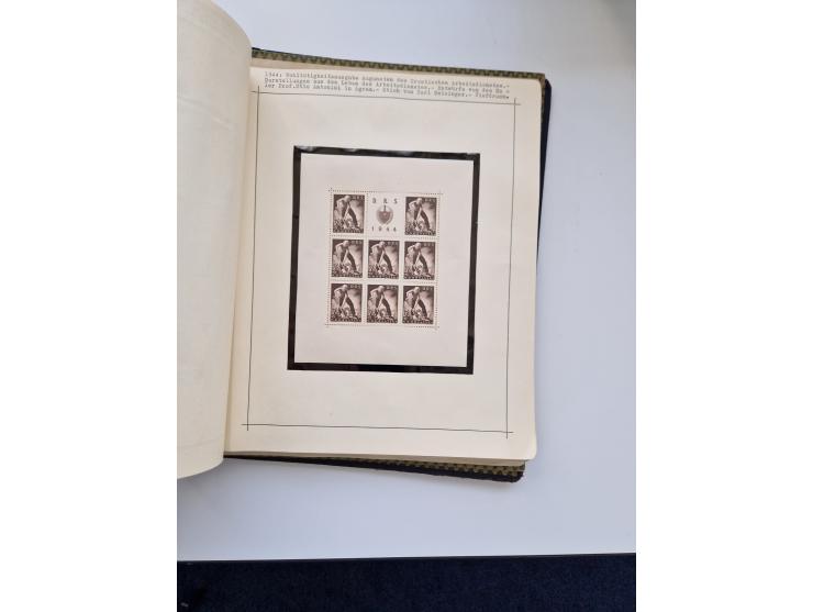 Yugoslavia and Croatia: 1919/44, unused and used old collection, partly specialized with multiples and varieties, some items 