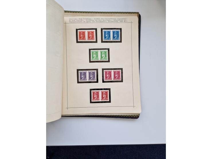 Yugoslavia and Croatia: 1919/44, unused and used old collection, partly specialized with multiples and varieties, some items 